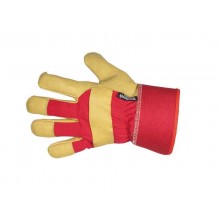 Pracovné rukavice ROSE FINCH červené dámske