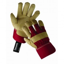 Pracovné rukavice ROSE FINCH červené dámske