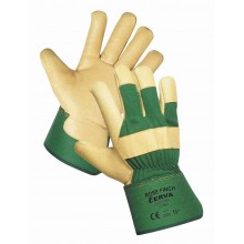 Pracovné rukavice ROSE FINCH zelené pánske