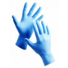 Jednorázové nitrilové rukavice BARBARY modré
