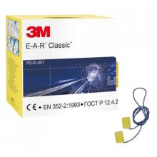 Zátky do uší 3M EAR CLASSIC so šnúrkou